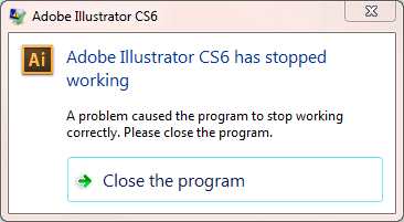 Solved: Illustrator CS6 - copy crash - Adobe Community - 9368420